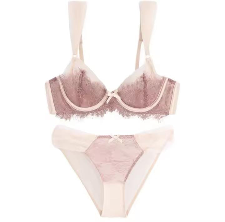 Front Line Lace Bra & Panty Set
