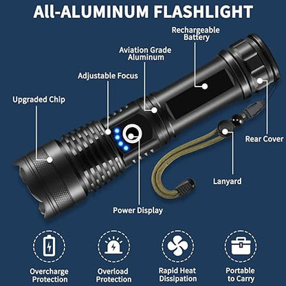 Multifunctional Portable Powerful Torch Light