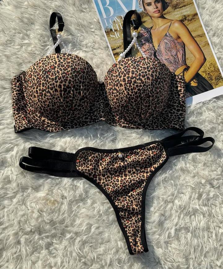 Premium Beaded Bra & Panty Set