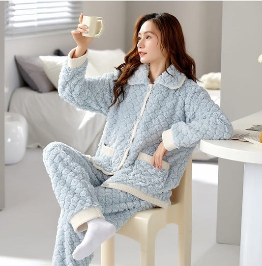 Fleece Sleepwear | Blue