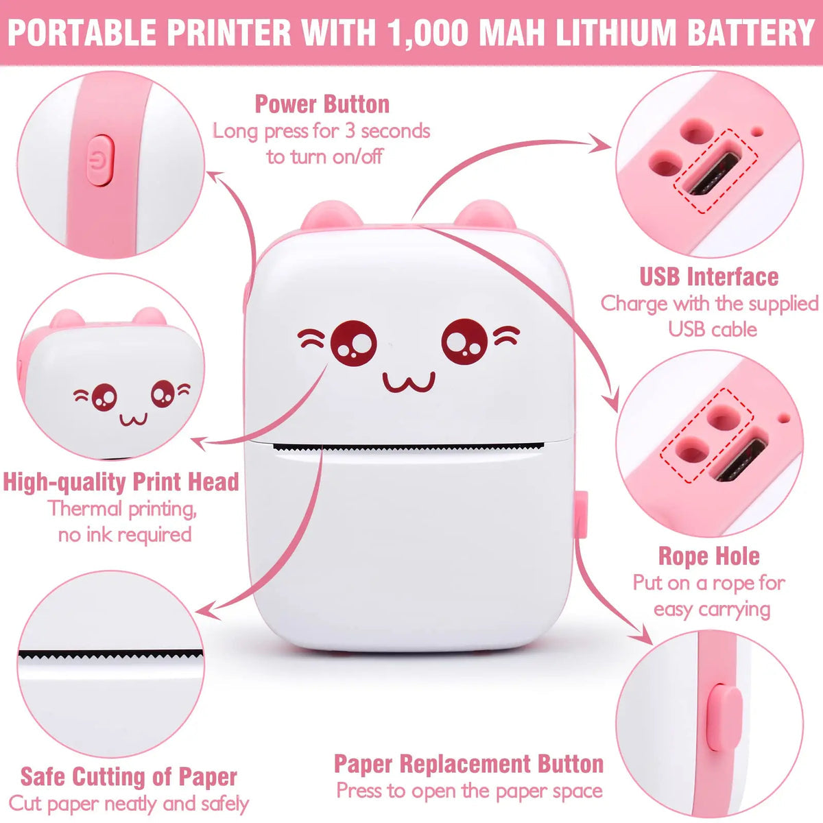 Mini Portable Printer