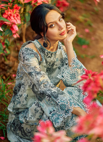 Image Luxury Lawn Collection 3 Pieces Unstitched IL -24 ALANAH