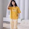 Yellow Dream Bear Shirt With Off White Bears Printed Trouser (FA-488)