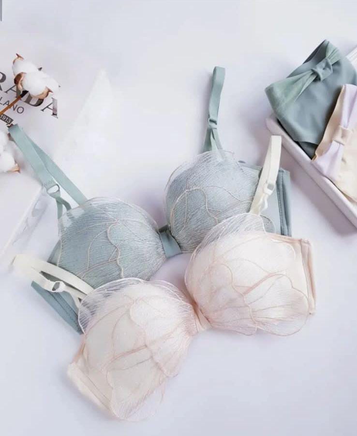 Sweet Butterfly Style Bra & Panty Set
