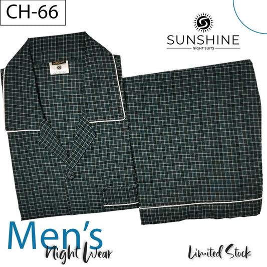 Teal Check Nightsuit