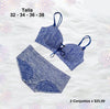 Breast Lace Bra & Panty Set