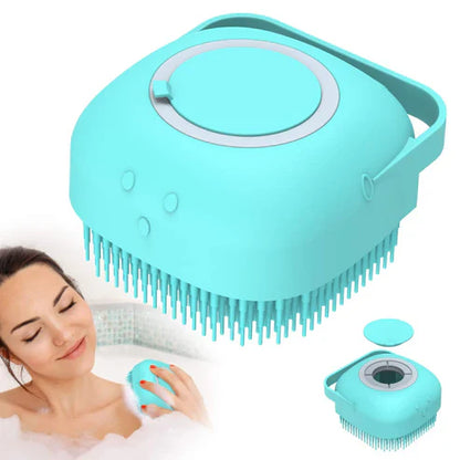 Silicon body cleaning brush