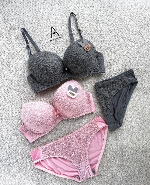 Soft Plush Bra & Panty Set
