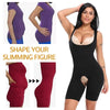 Premium Full Body Shaper – Cross Notch Design with Adjustable Lower Support