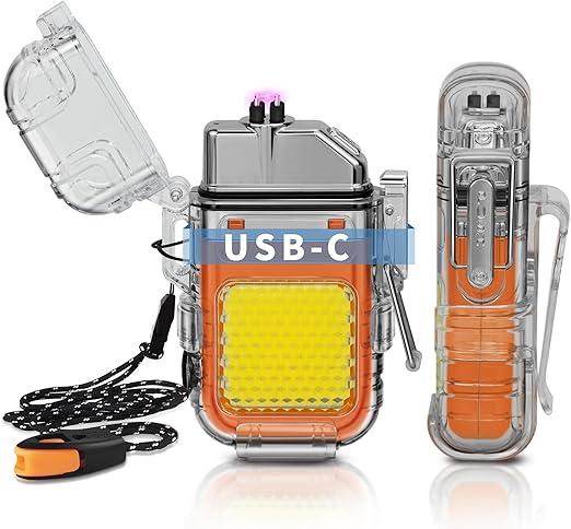 Rechargeable Waterproof Arc Lighter