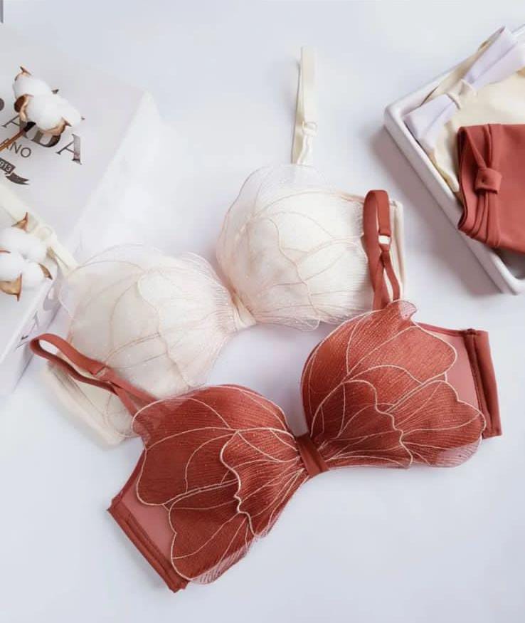 Sweet Butterfly Style Bra & Panty Set