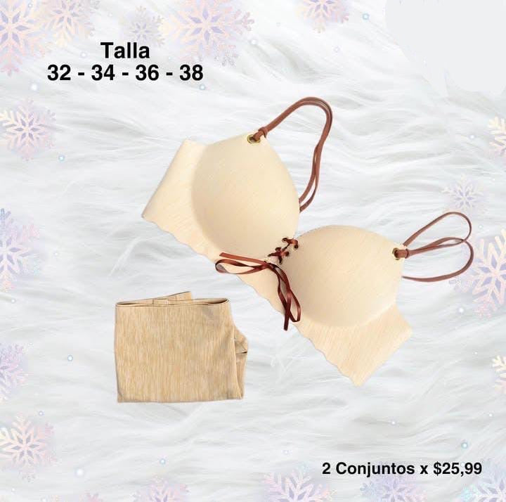 Breast Lace Bra & Panty Set