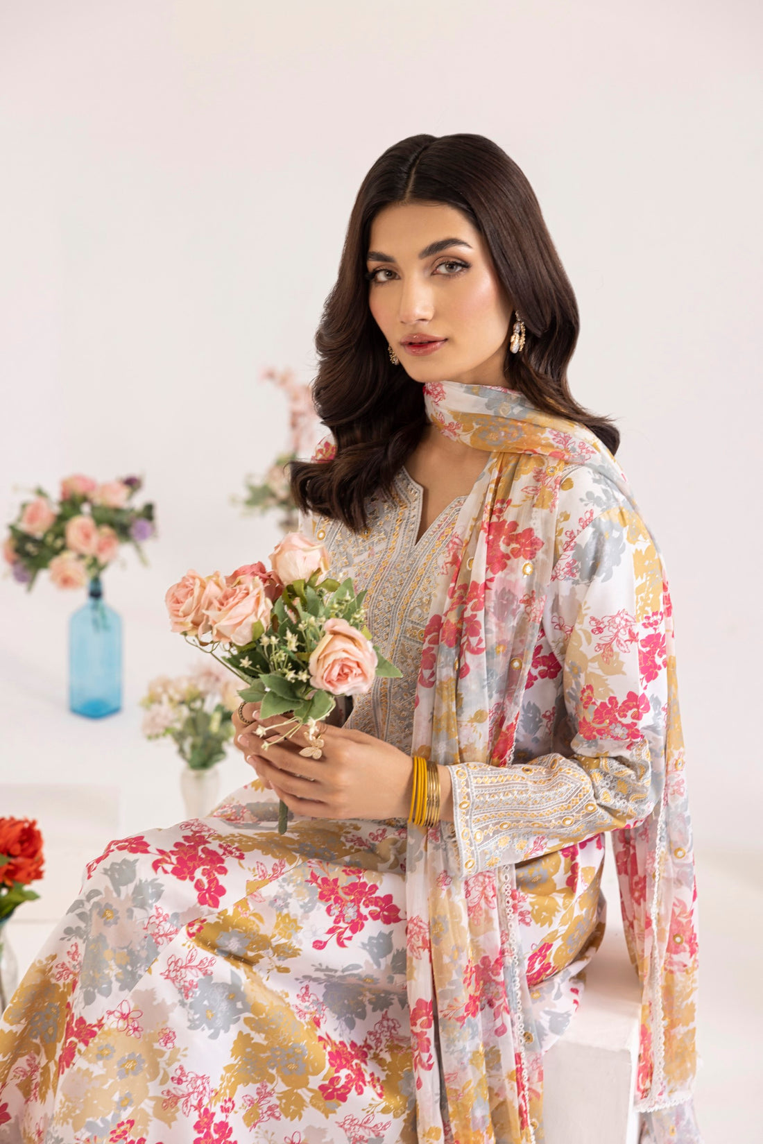 Mohagni Lawn Suit