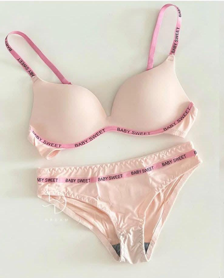 Premium Bany Sweet Soft Bra & Panty Set