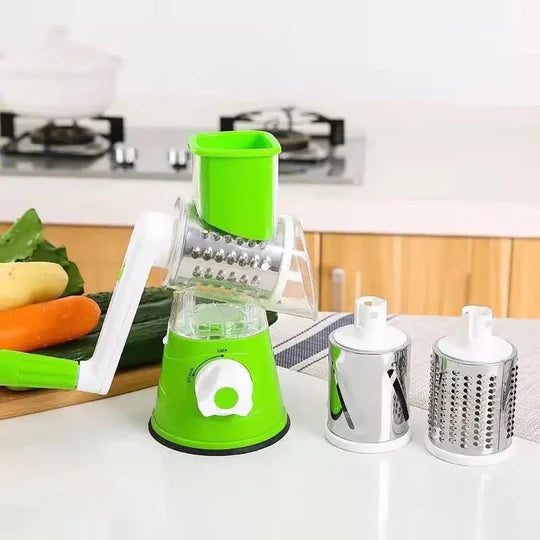 Multifunctional Roller Vegetable Cutter, 3 In 1 Vegetable Slicer And Cutter