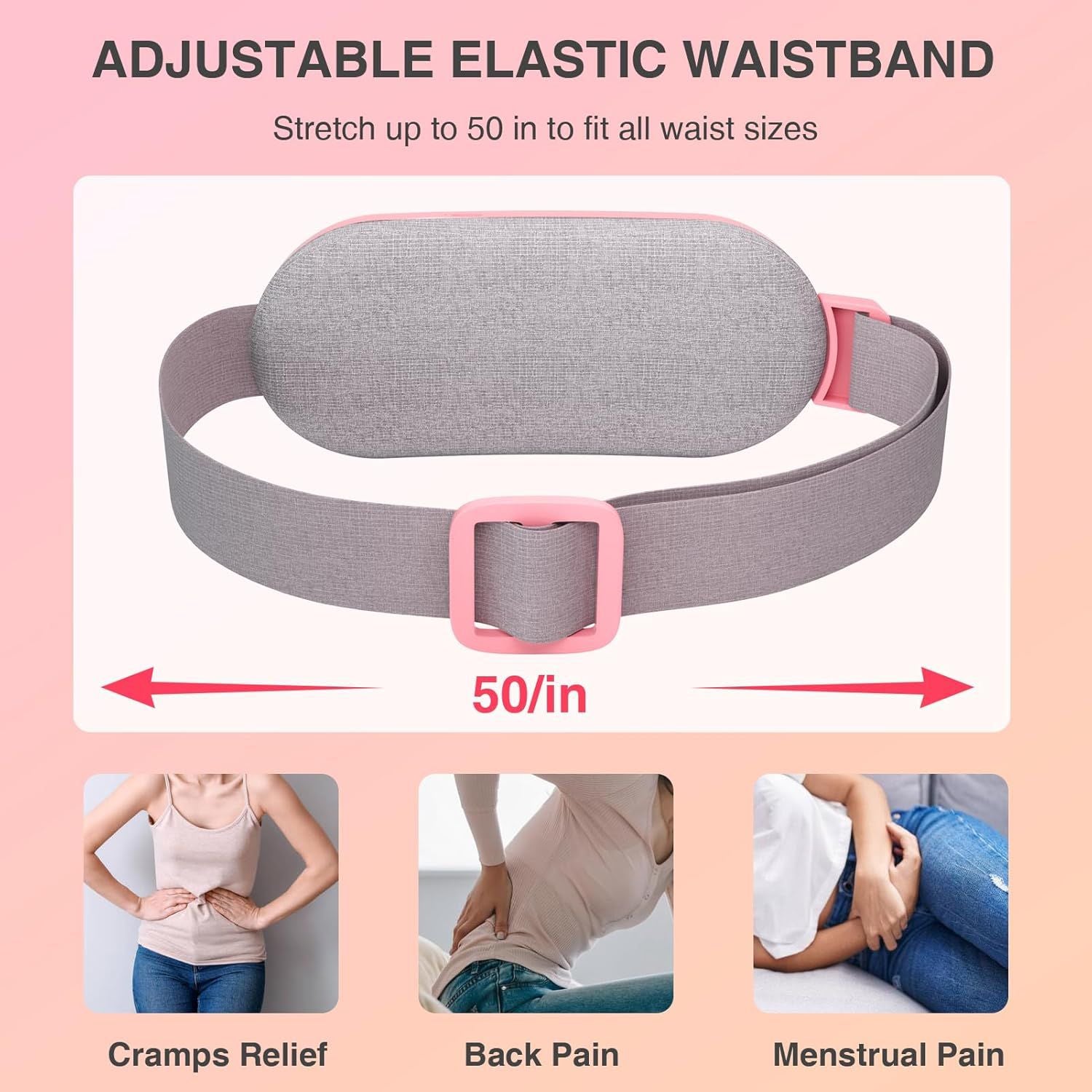 Smart Menstrual Heating Pad – Wireless Cramp Relief Belt