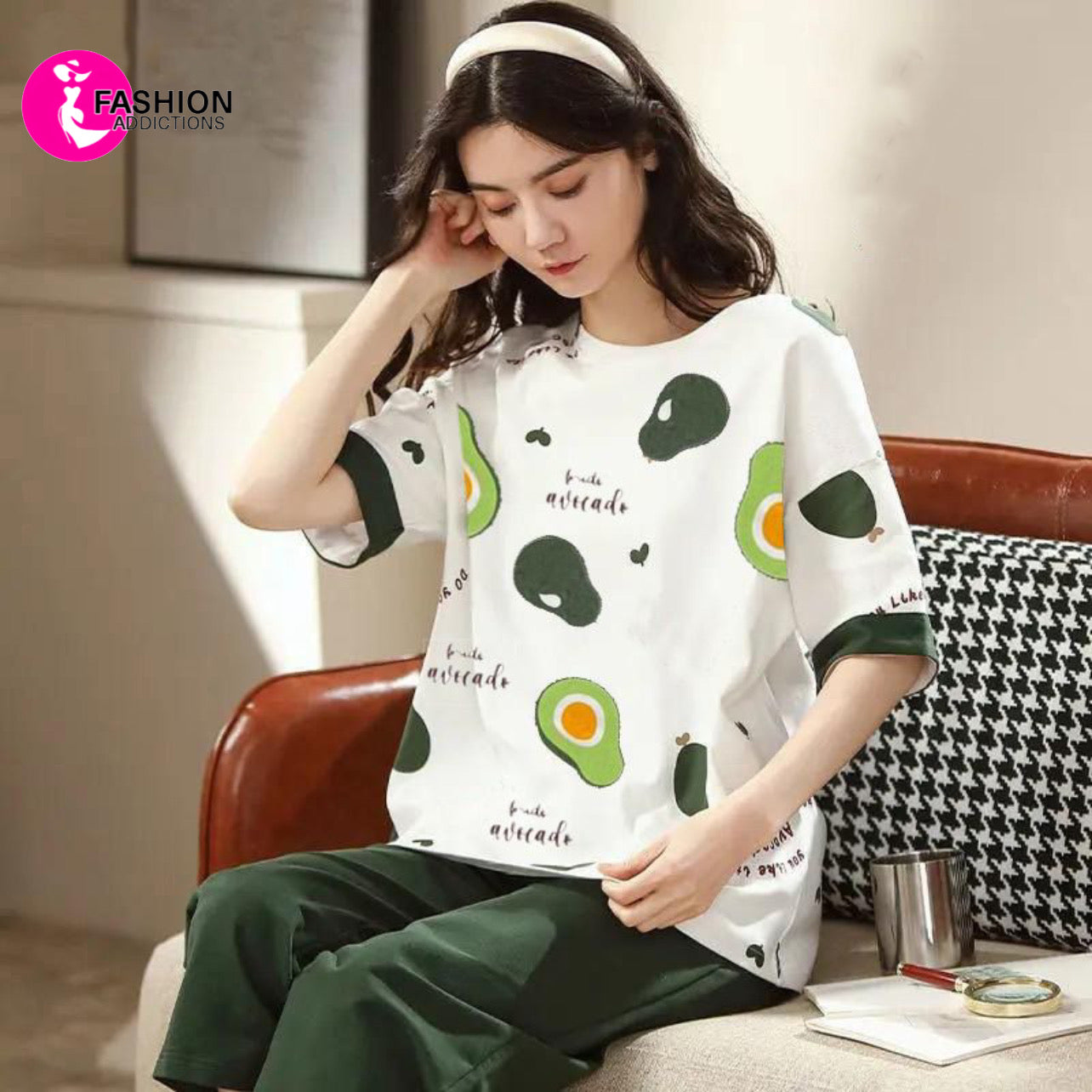 Avocado Women Pajama Set