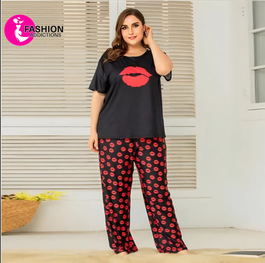 Hot Kiss Women Pajamas Set