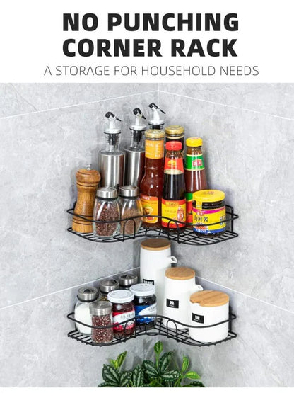 Wall Corner Rack For Bathroom & Kitchen