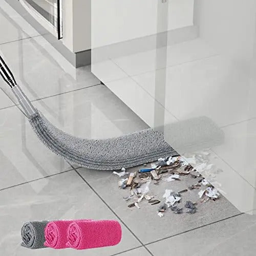 Long Flat Flexible Microfiber Cleaning Duster