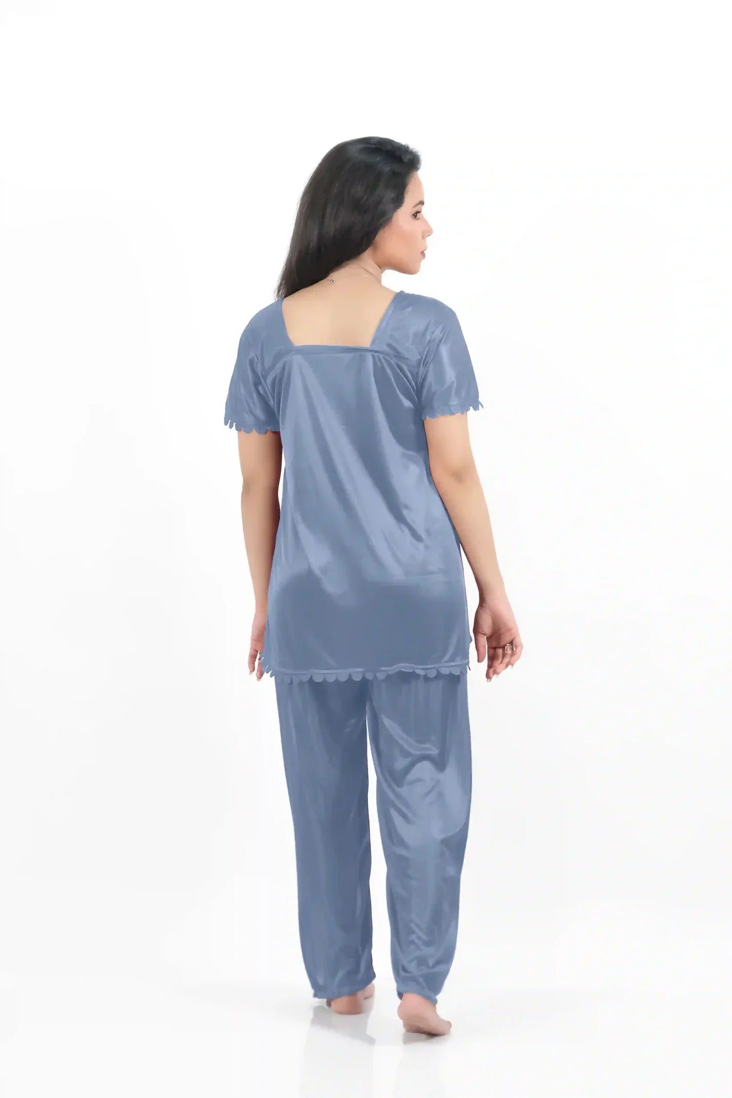 Grey Silk Jersey Pajama 2500-G