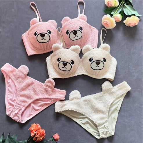 Bear Bra Panty Set