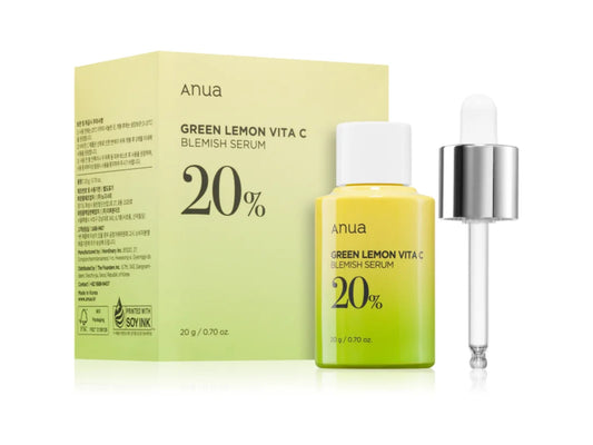 ANUA GREEN LEMON VITAMIN C SERUM WITH VITAMIN E, HYALURONIC 20ML