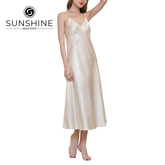 Silk Camisole for Women Light Golden