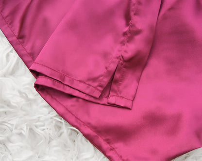 Silk Boxer Shorts Magenta