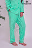 Green Mint Plain Night Dress for Ladies