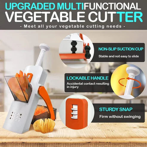 5 In 1 Multifunctional Vegetable Chopper & Slicer