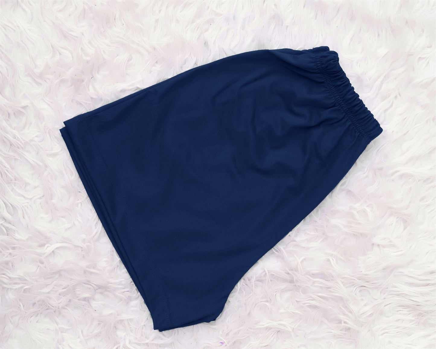 Jersey Boxer Shorts Navy Blue