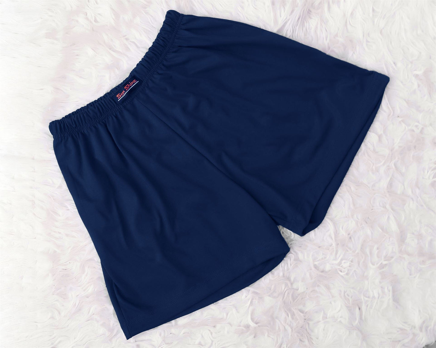 Jersey Boxer Shorts Navy Blue