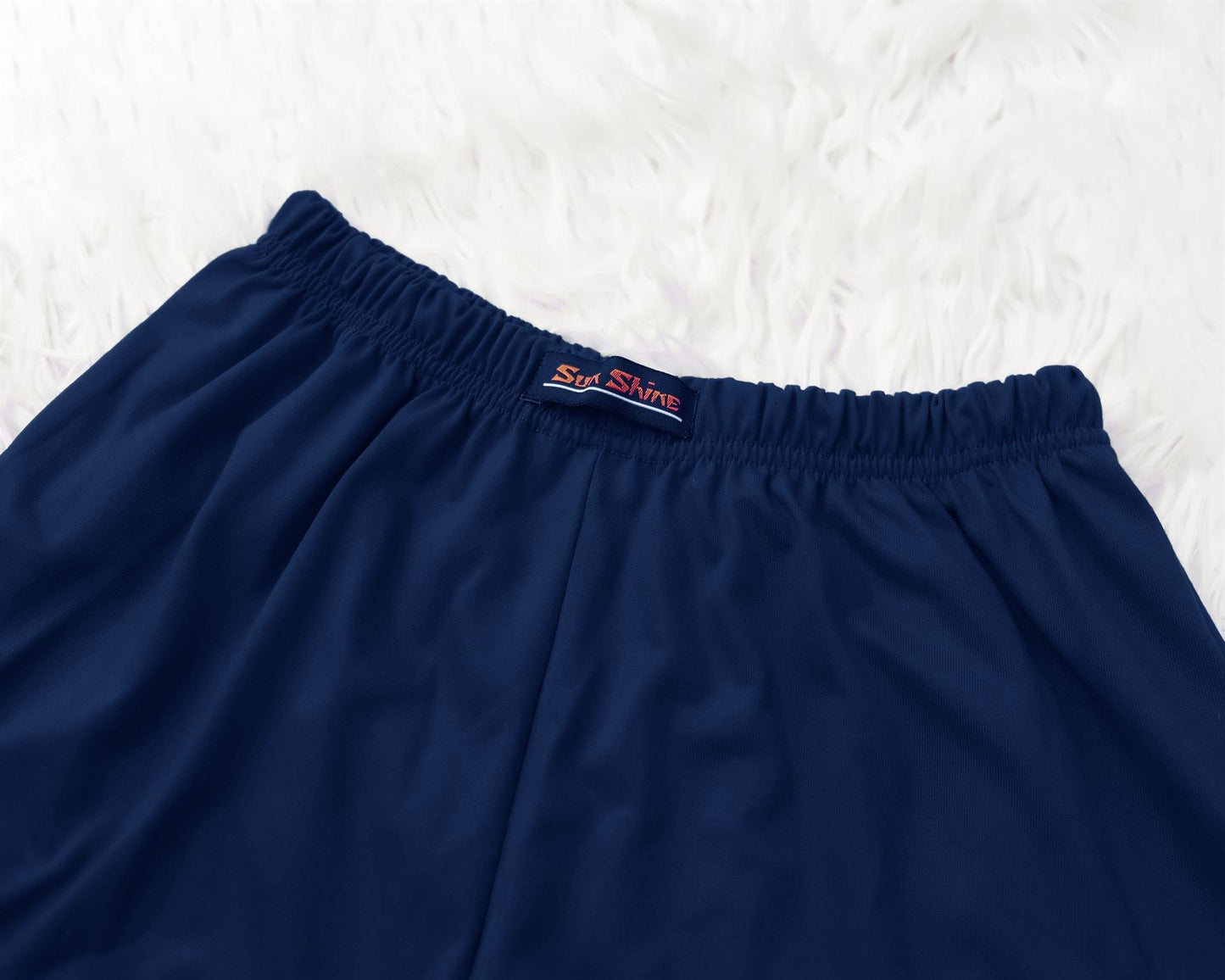 Jersey Boxer Shorts Navy Blue