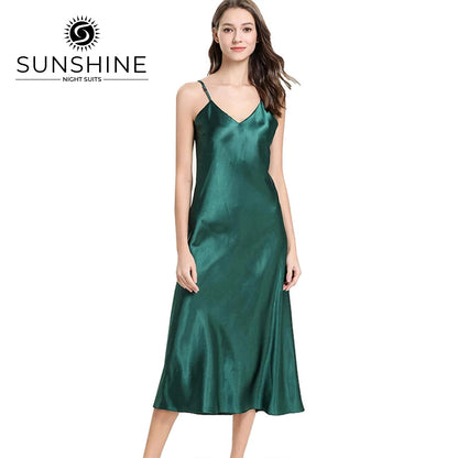 Silk Camisole for Women Sea Green