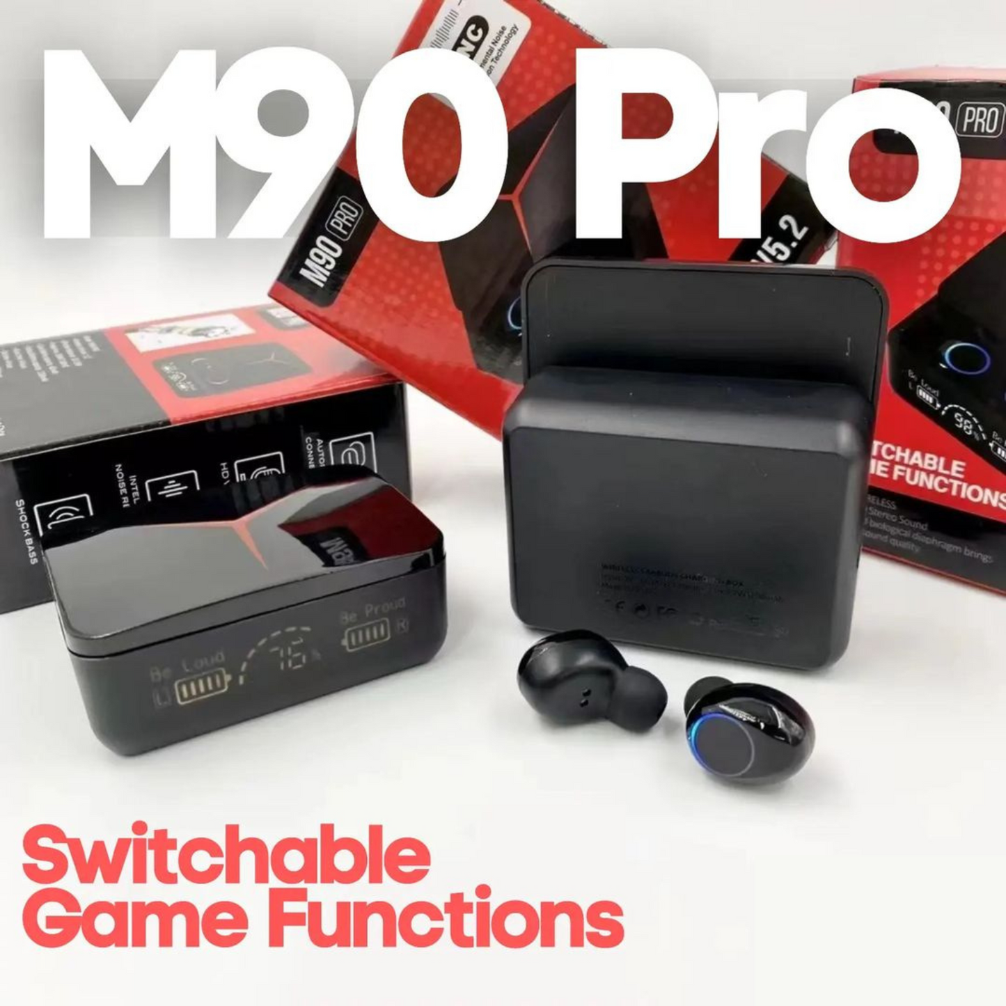 M90 Pro Gaming EarBuds