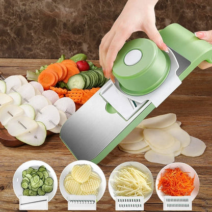 Multifunctional Vegetable Cutter (Random Color)