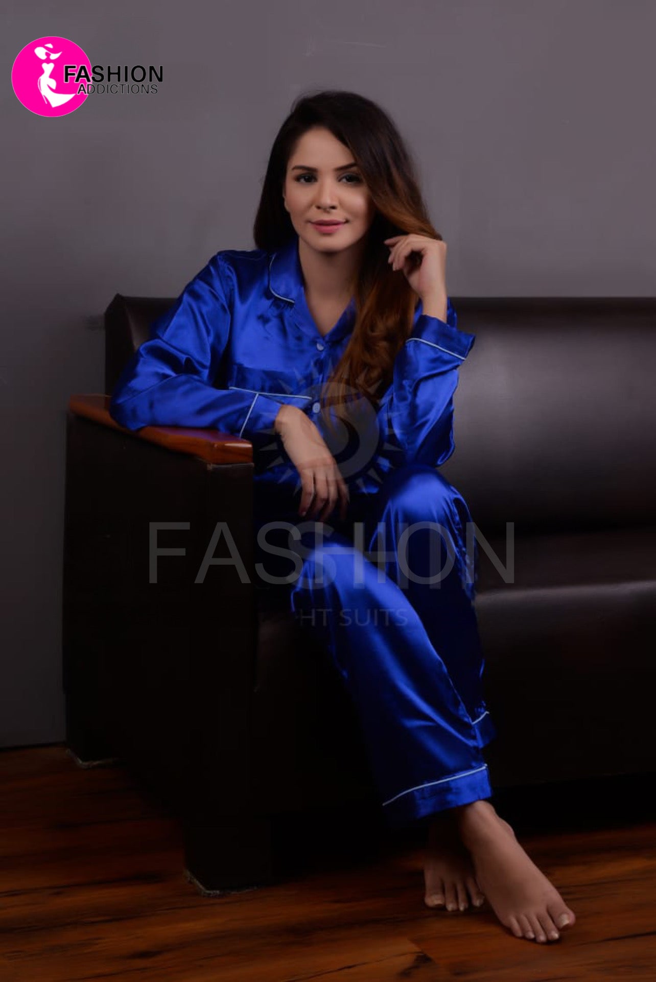 Silk Nightwear For Women | Royal Blue