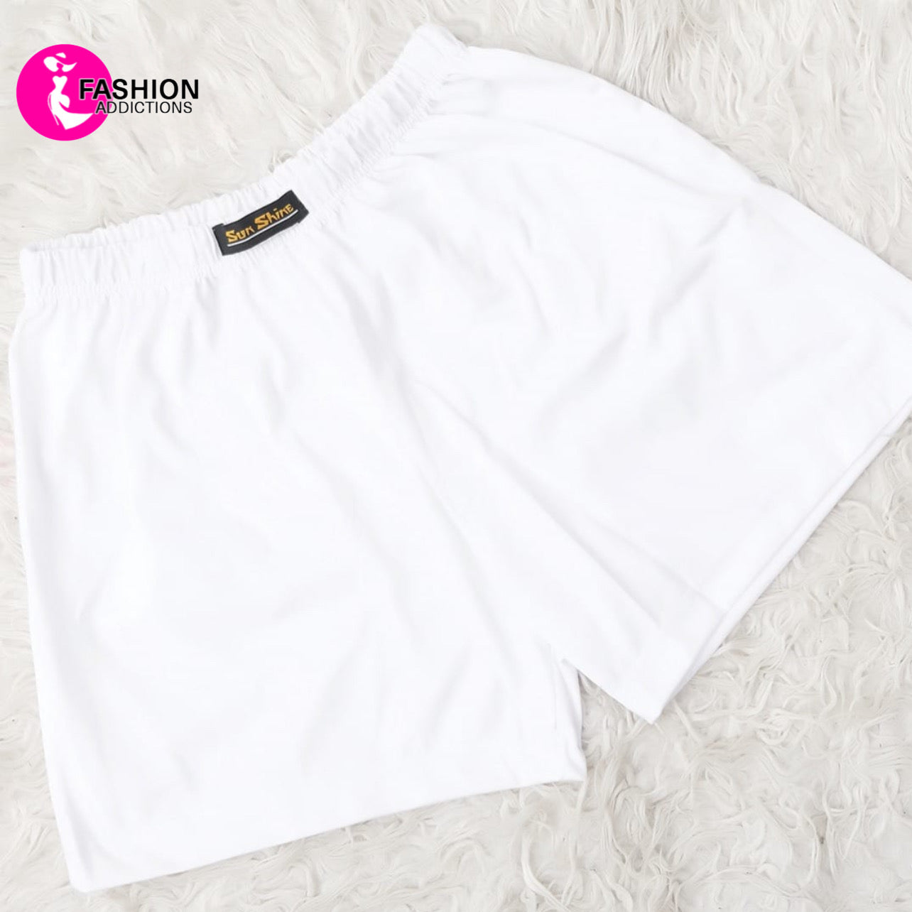 Jersey Boxer Shorts | White