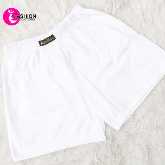 Jersey Boxer Shorts | White