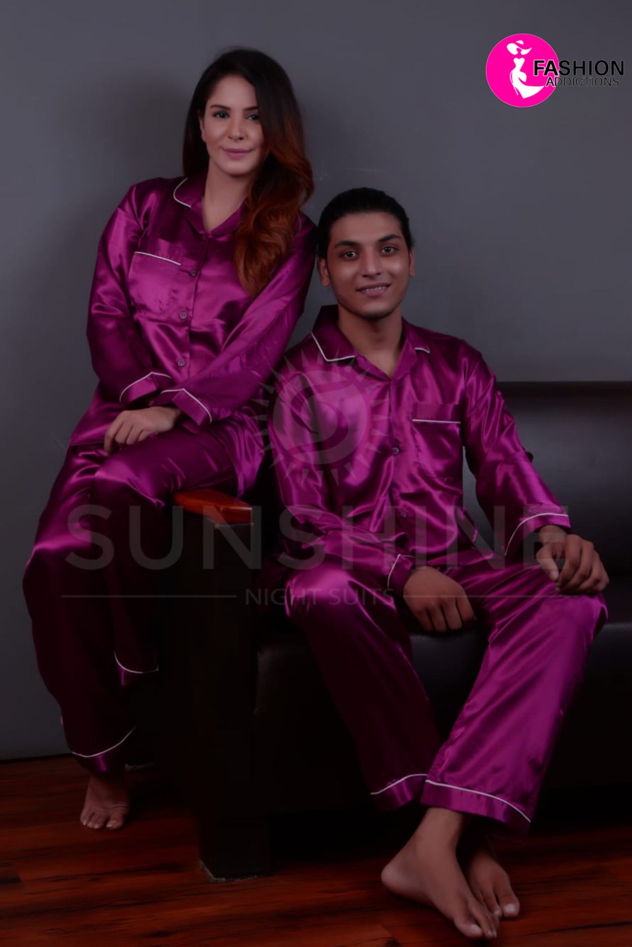 Silk Couple Nightwear | Mulberry