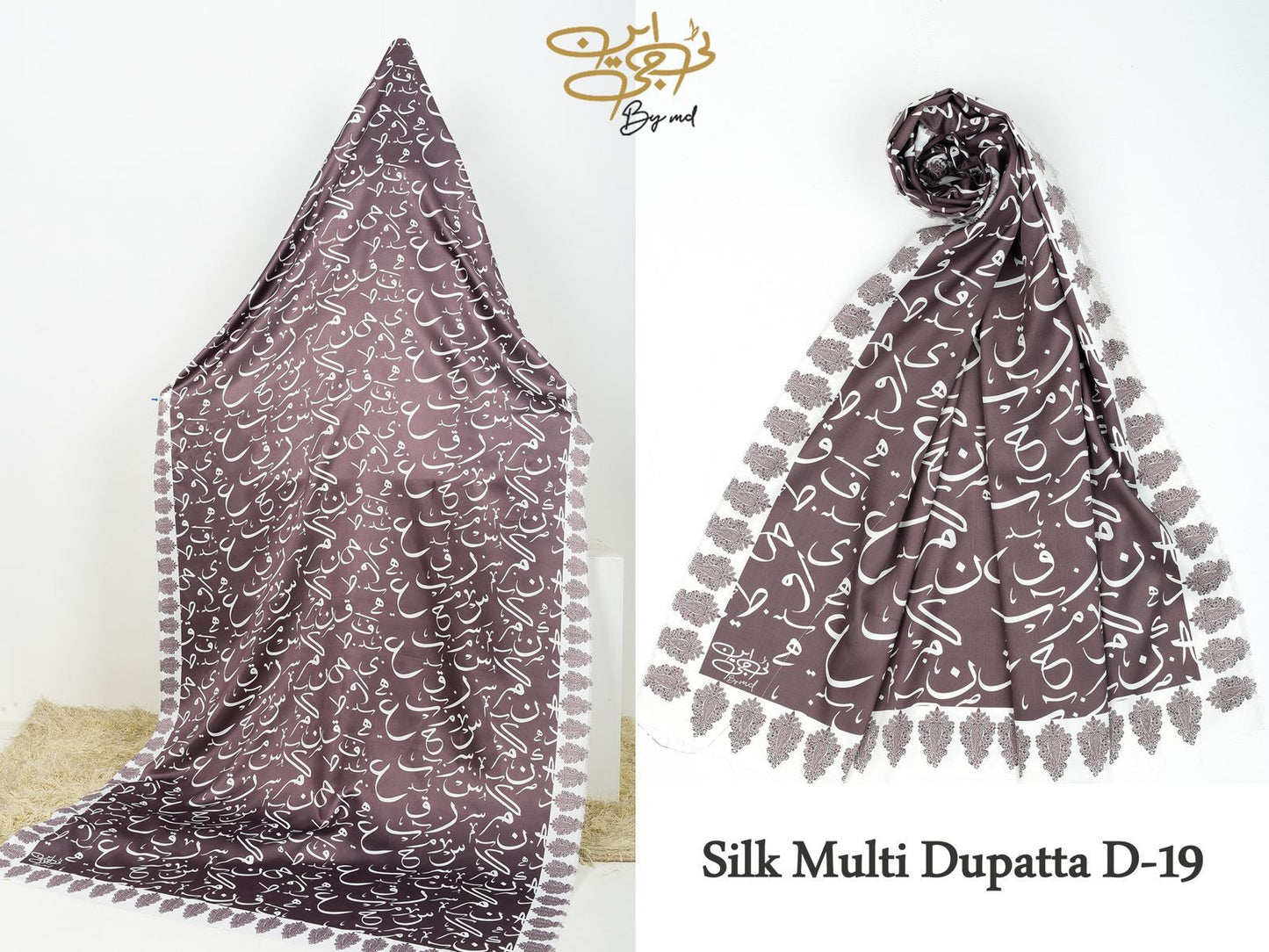 Silk Odhni - Multi