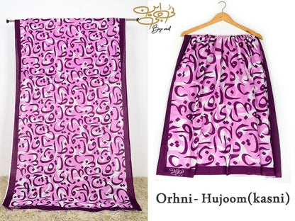 Silk Odhni-Hujoom