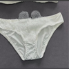 White Bear Bra Panty Set