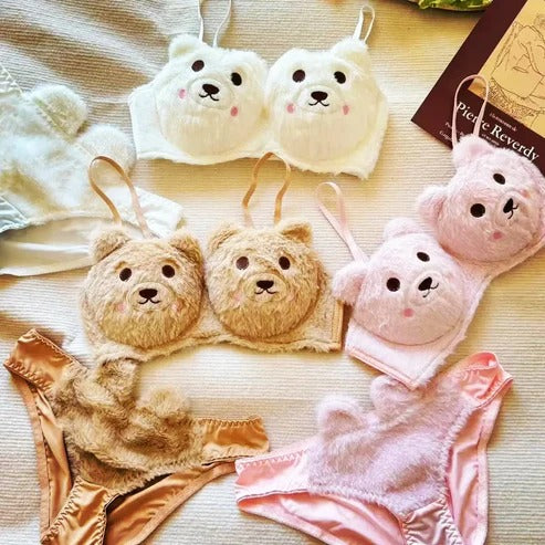 Bear Bra Panty Set